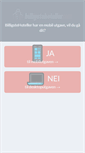 Mobile Screenshot of billigstehoteller.com